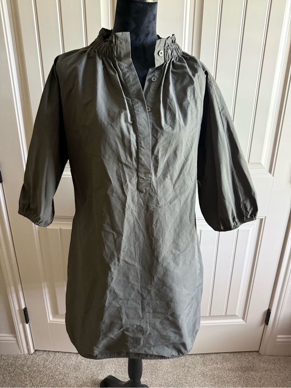 Caryn Lawn Brooke Dress Olive Green One Size Fits Most